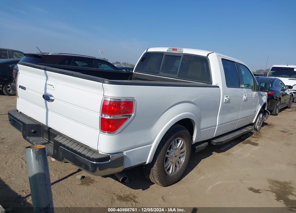 2011 FORD F-150 LARIAT VIN: 1FTFW1CT5BFB84534