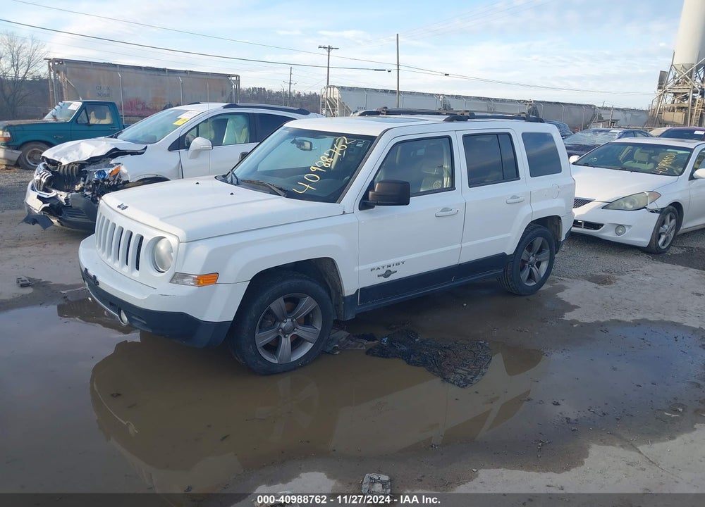 2014 JEEP PATRIOT LATITUDE VIN: 1C4NJPFB7ED629579