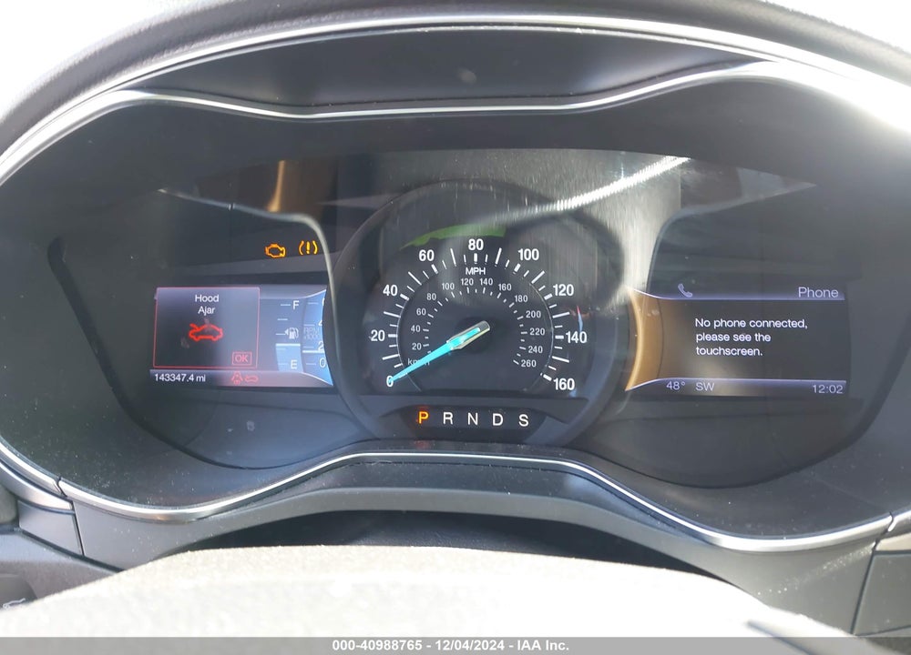 2013 FORD FUSION VIN: 3FA6P0HRXDR260605