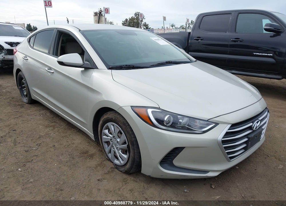 2017 HYUNDAI ELANTRA SE VIN: 5NPD74LF4HH185026