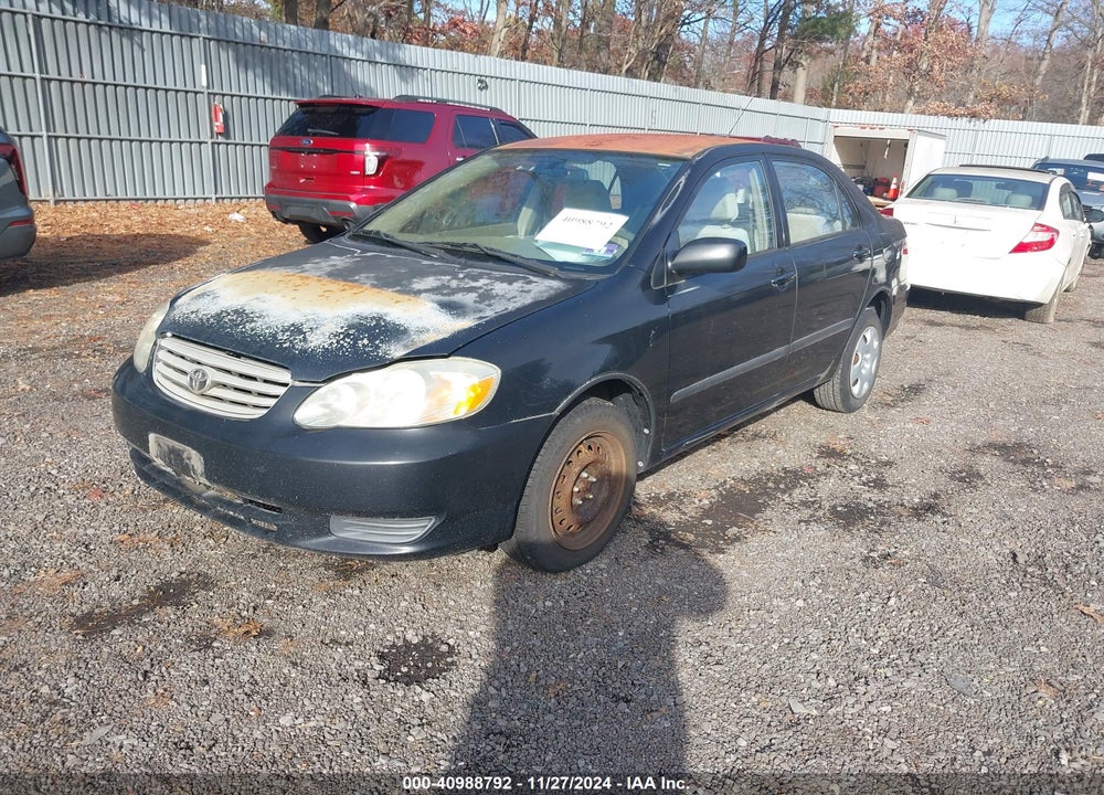 2003 TOYOTA COROLLA CE VIN: 2T1BR32E63C027058