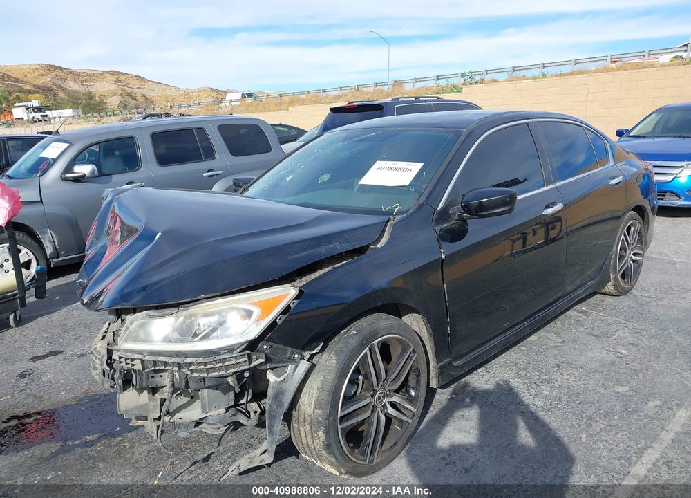 2017 HONDA ACCORD SPORT VIN: 1HGCR2F59HA170527