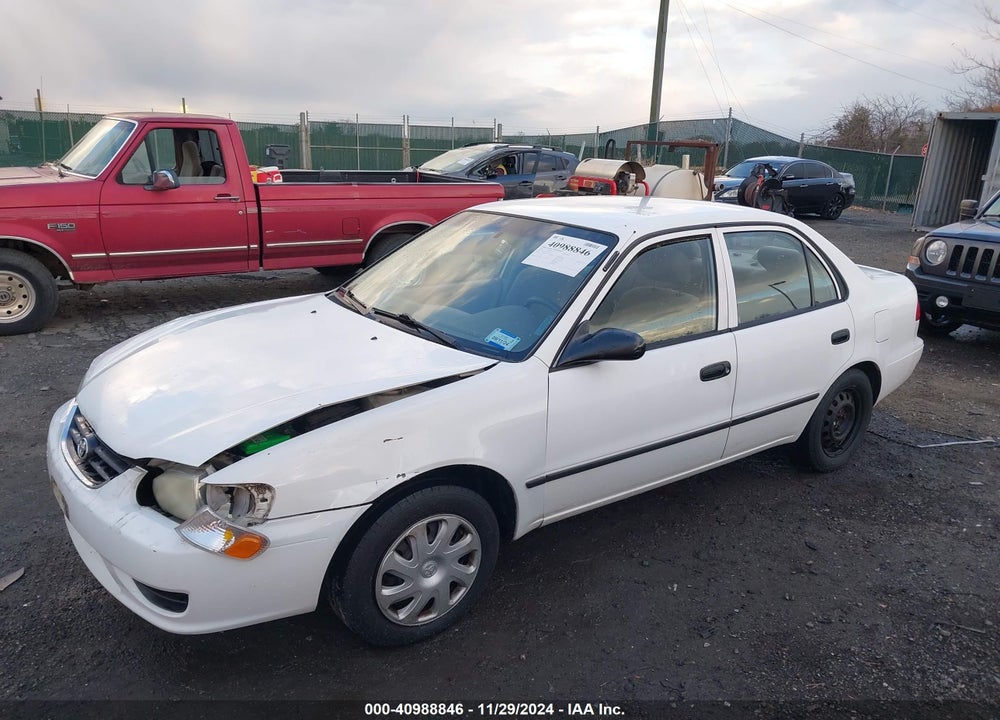 2001 TOYOTA COROLLA CE VIN: 2T1BR12E51C472585