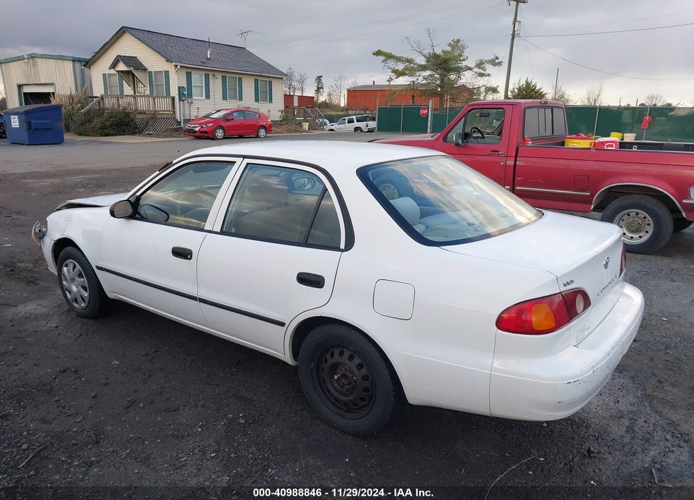 2001 TOYOTA COROLLA CE VIN: 2T1BR12E51C472585