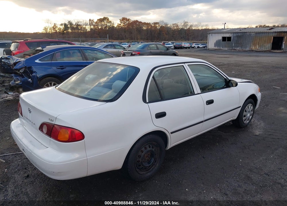 2001 TOYOTA COROLLA CE VIN: 2T1BR12E51C472585