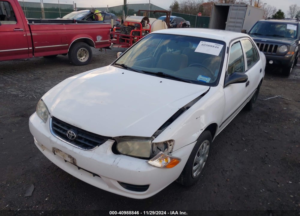 2001 TOYOTA COROLLA CE VIN: 2T1BR12E51C472585