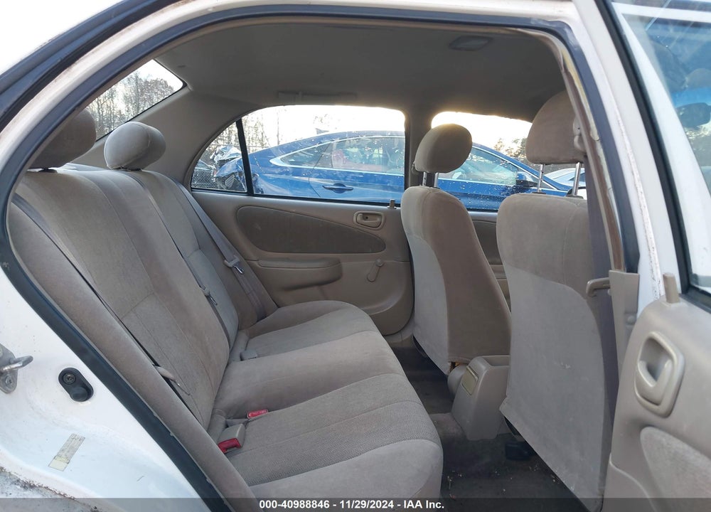 2001 TOYOTA COROLLA CE VIN: 2T1BR12E51C472585