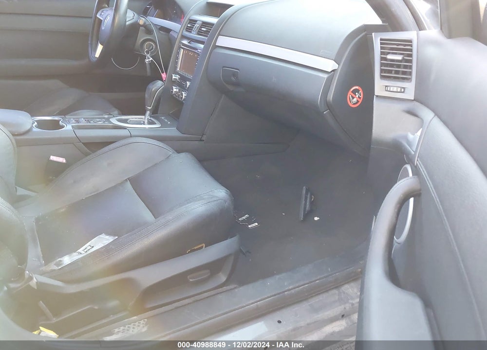 2009 PONTIAC G8 GT VIN: 6G2EC57Y39L190353