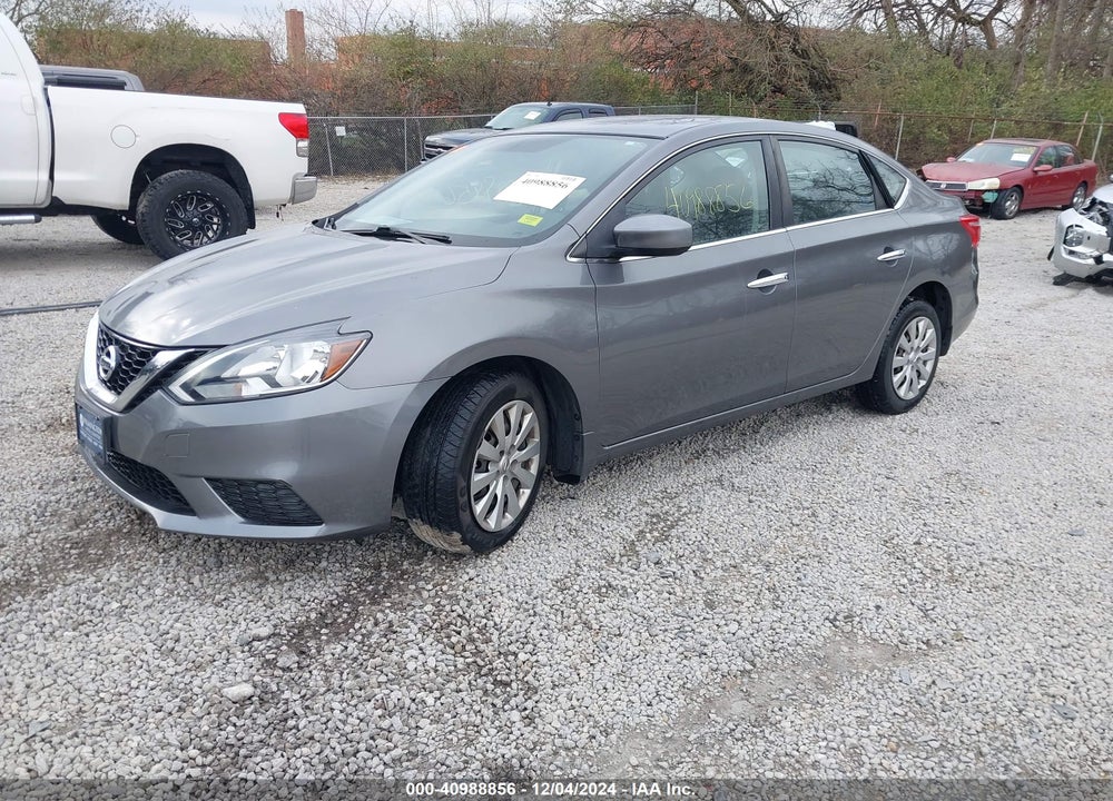 2016 NISSAN SENTRA S VIN: 3N1AB7AP3GY273603