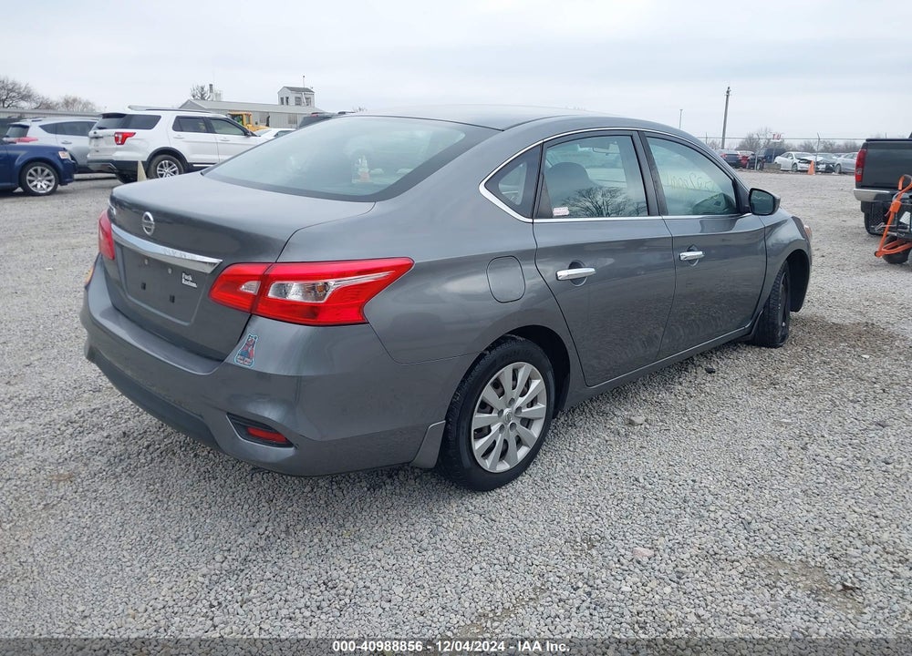 2016 NISSAN SENTRA S VIN: 3N1AB7AP3GY273603