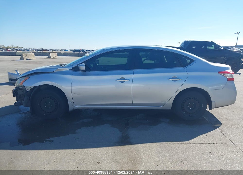 2015 NISSAN SENTRA S VIN: 3N1AB7AP8FY307520