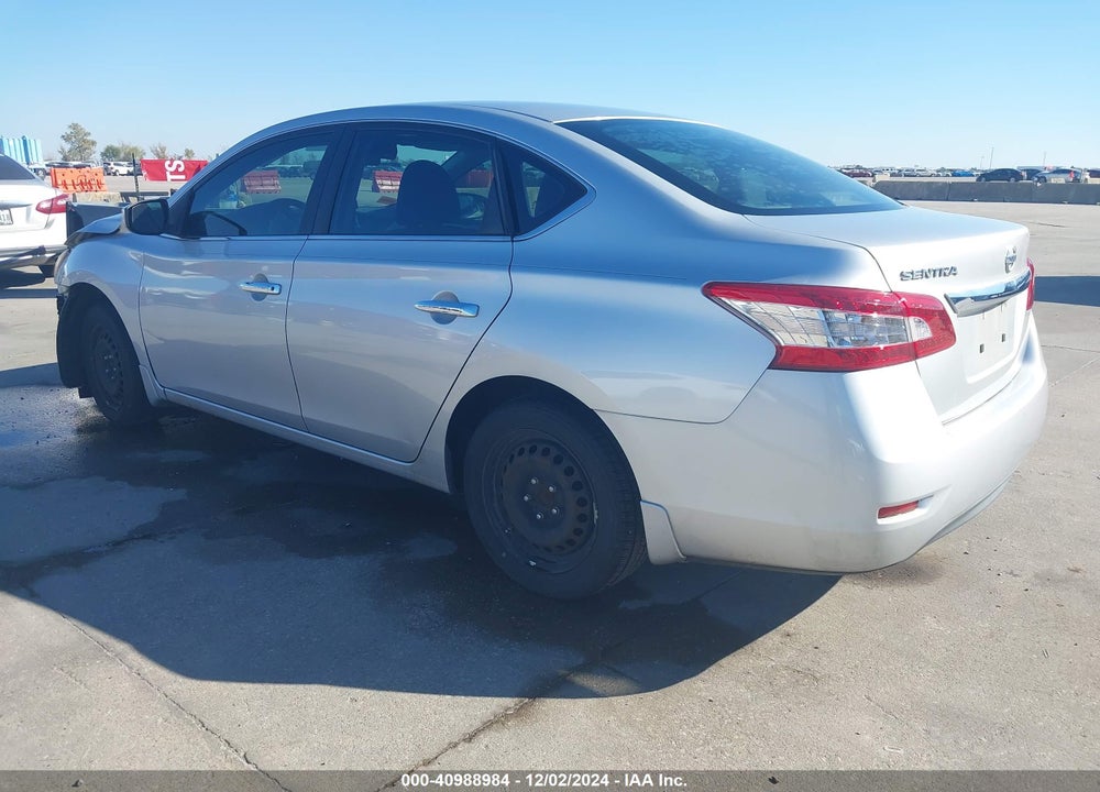 2015 NISSAN SENTRA S VIN: 3N1AB7AP8FY307520