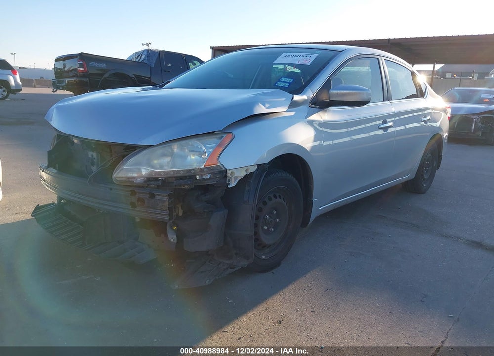 2015 NISSAN SENTRA S VIN: 3N1AB7AP8FY307520