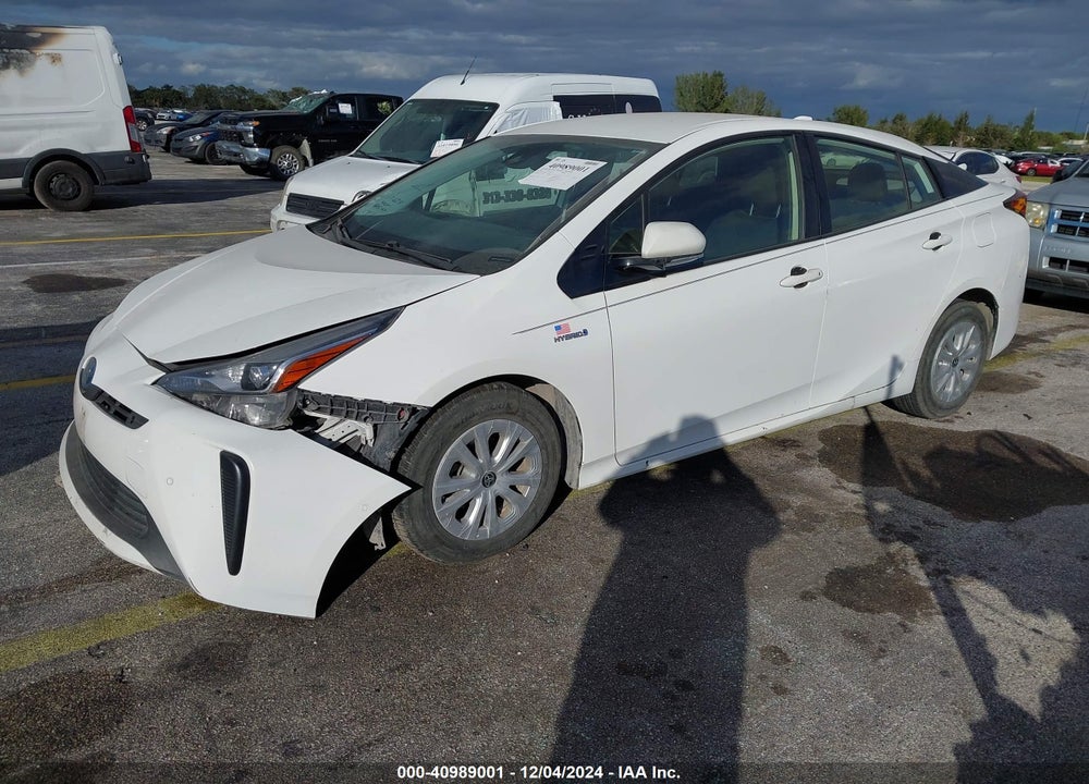 2020 TOYOTA PRIUS VIN: JTDKARFU5L3121386