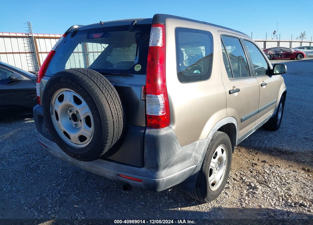 2006 HONDA CR-V LX VIN: JHLRD68566C028474