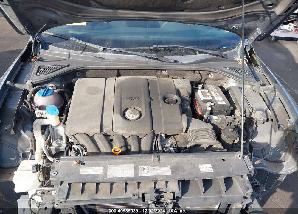 2013 VOLKSWAGEN PASSAT 2.5L S VIN: 1VWAP7A30DC029503
