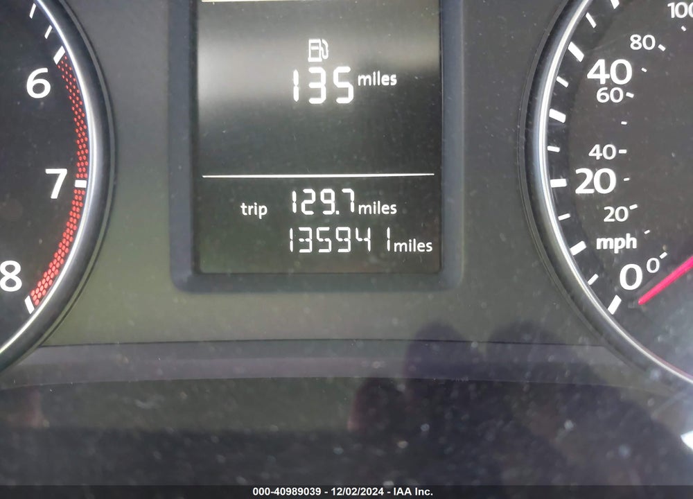 2013 VOLKSWAGEN PASSAT 2.5L S VIN: 1VWAP7A30DC029503