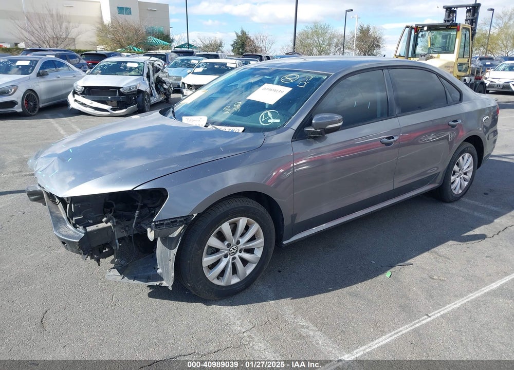2013 VOLKSWAGEN PASSAT 2.5L S VIN: 1VWAP7A30DC029503