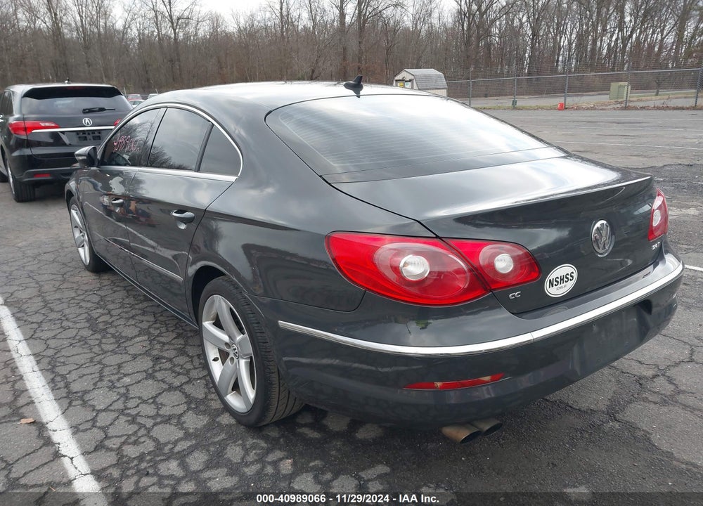2012 VOLKSWAGEN CC LUX VIN: WVWHP7ANXCE503740