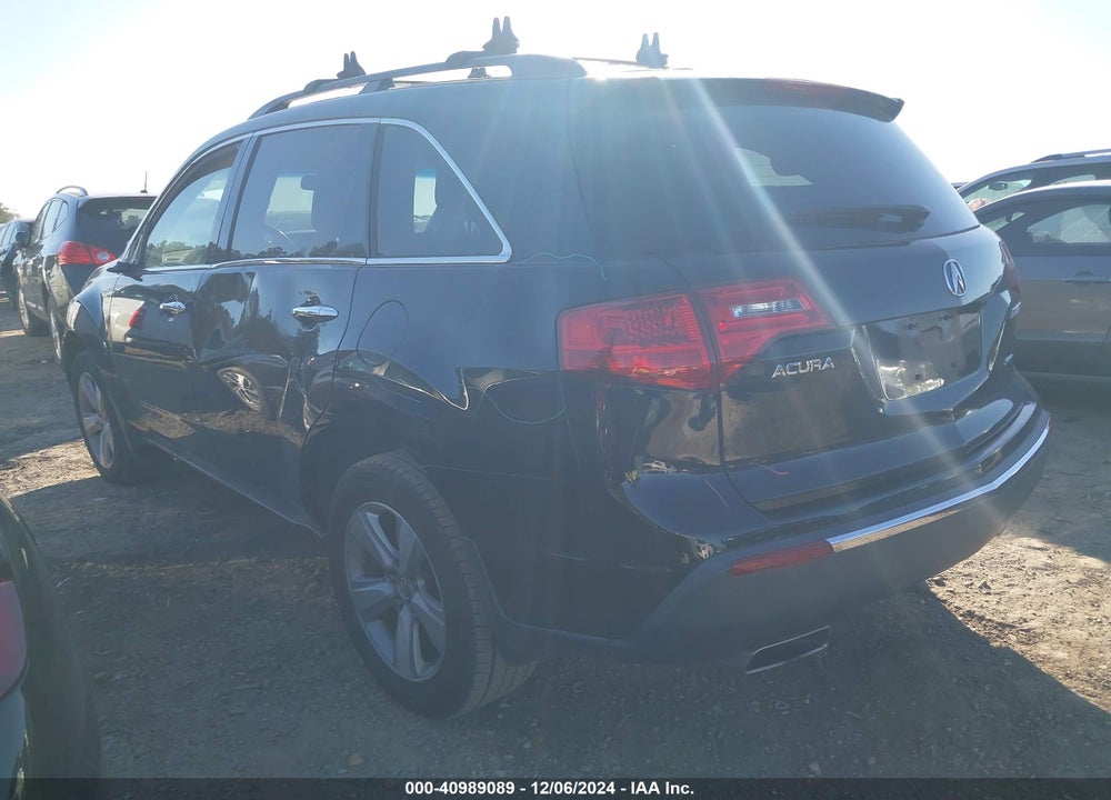 2010 ACURA MDX TECHNOLOGY PACKAGE VIN: 2HNYD2H66AH521002