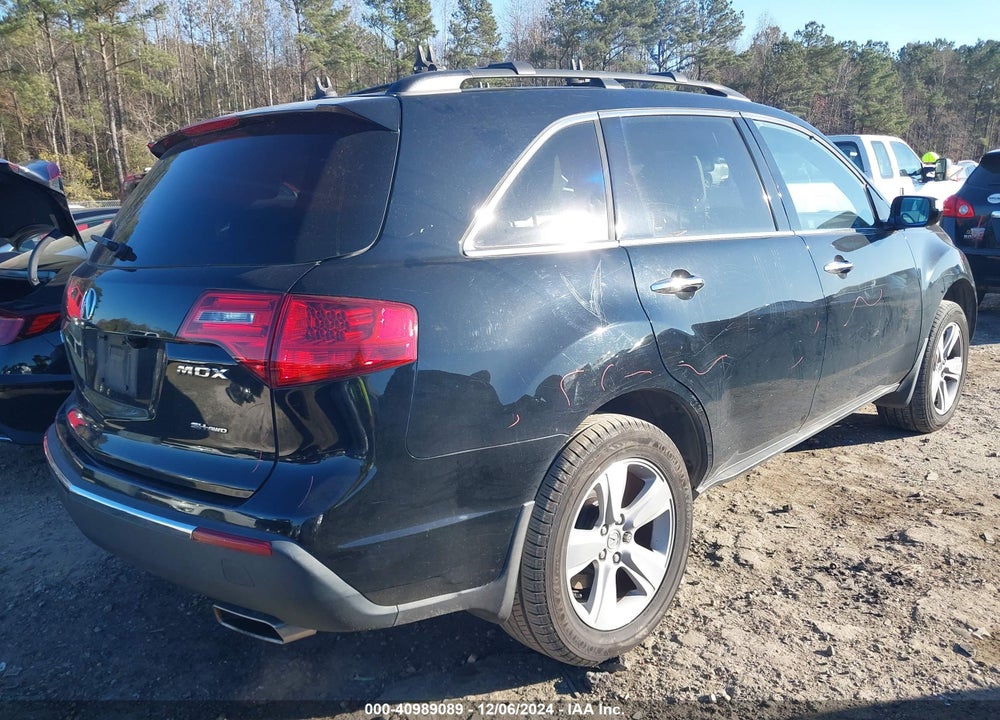 2010 ACURA MDX TECHNOLOGY PACKAGE VIN: 2HNYD2H66AH521002