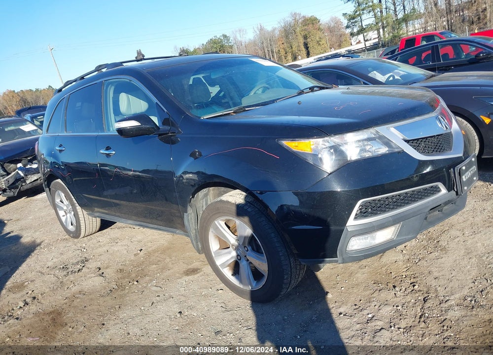 2010 ACURA MDX TECHNOLOGY PACKAGE VIN: 2HNYD2H66AH521002