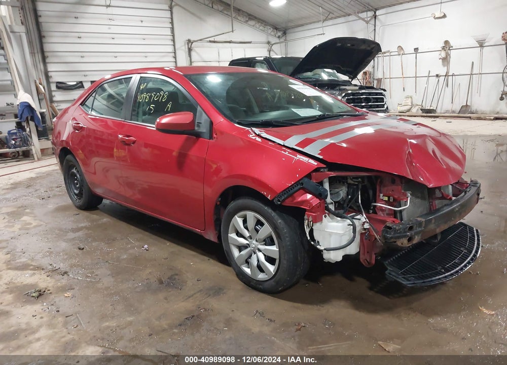 2015 TOYOTA COROLLA LE VIN: 2T1BURHE0FC272080