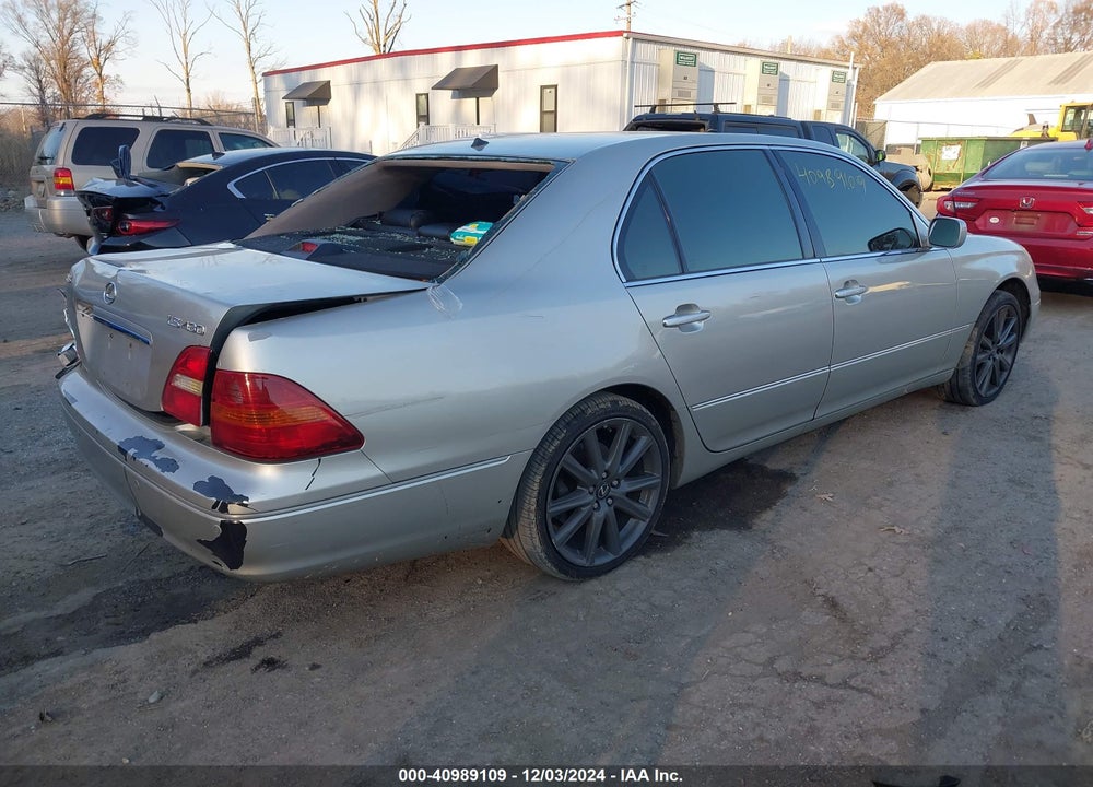 2003 LEXUS LS 430 VIN: JTHBN30F330118708