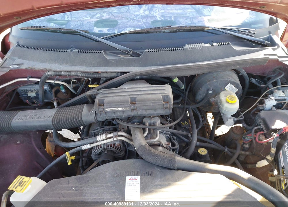 2000 DODGE RAM 1500 ST VIN: 3B7HF13Z9YG155431