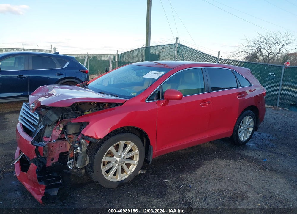 2012 TOYOTA VENZA LE VIN: 4T3BA3BBXCU032539