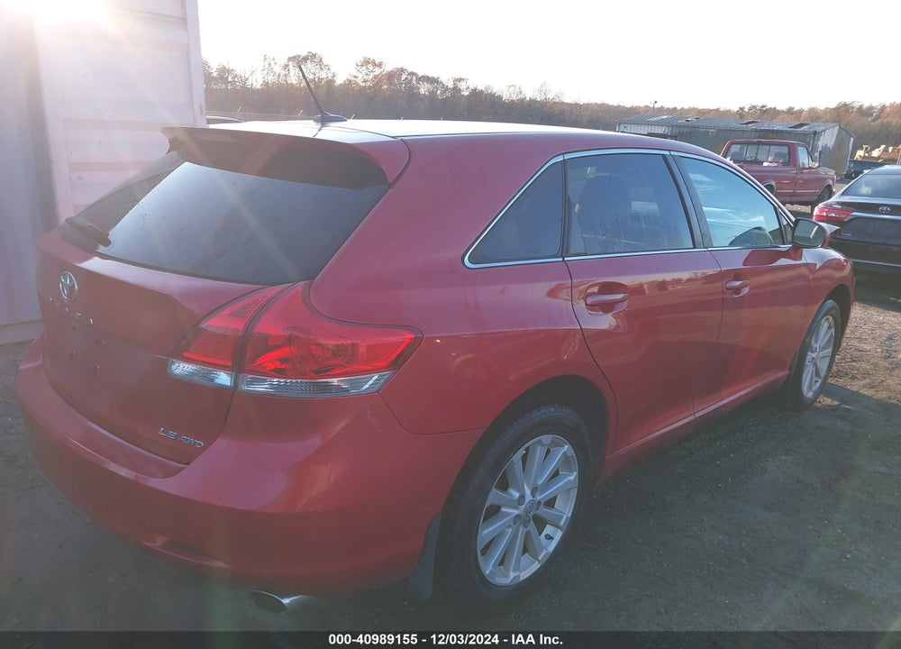 2012 TOYOTA VENZA LE VIN: 4T3BA3BBXCU032539