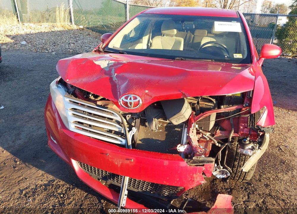 2012 TOYOTA VENZA LE VIN: 4T3BA3BBXCU032539