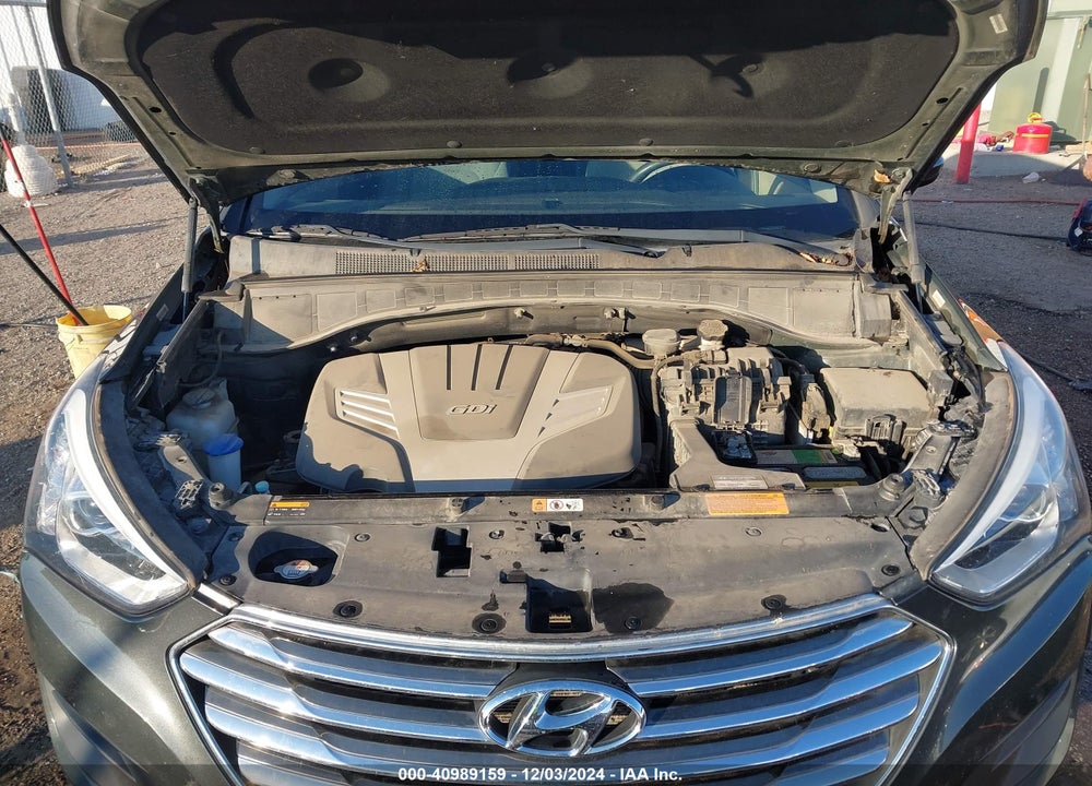 2013 HYUNDAI SANTA FE GLS VIN: KM8SM4HF8DU005910