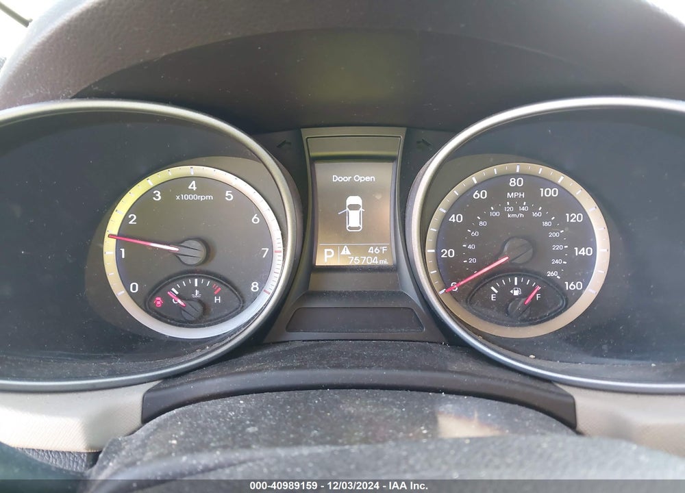 2013 HYUNDAI SANTA FE GLS VIN: KM8SM4HF8DU005910