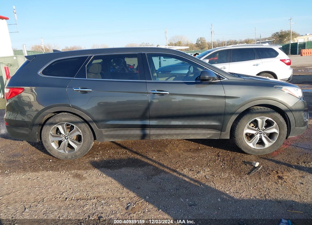 2013 HYUNDAI SANTA FE GLS VIN: KM8SM4HF8DU005910
