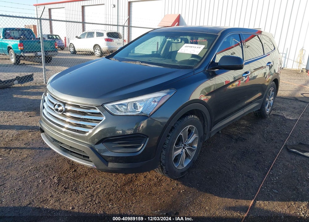 2013 HYUNDAI SANTA FE GLS VIN: KM8SM4HF8DU005910