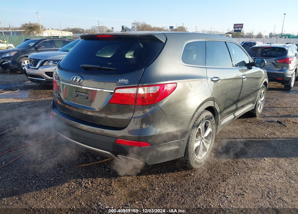 2013 HYUNDAI SANTA FE GLS VIN: KM8SM4HF8DU005910