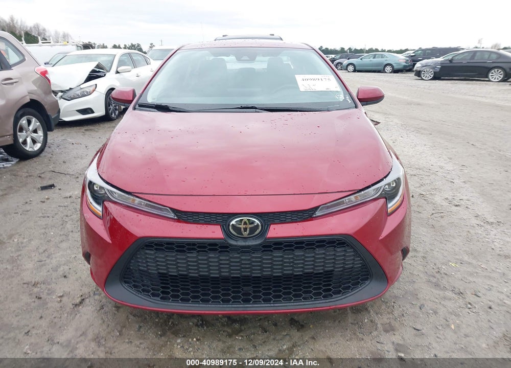 2022 TOYOTA COROLLA LE VIN: 5YFEPMAE4NP385563