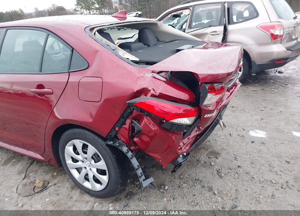 2022 TOYOTA COROLLA LE VIN: 5YFEPMAE4NP385563