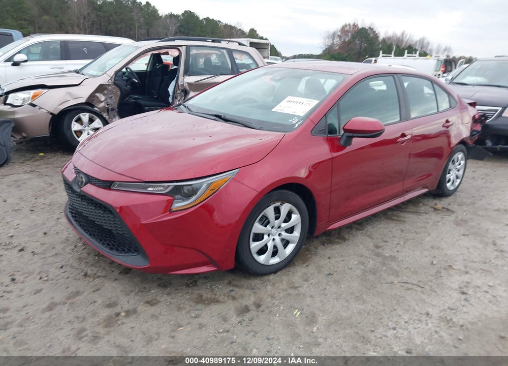 2022 TOYOTA COROLLA LE VIN: 5YFEPMAE4NP385563