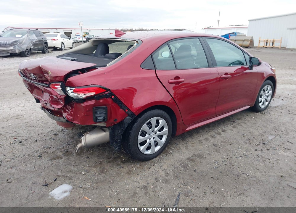 2022 TOYOTA COROLLA LE VIN: 5YFEPMAE4NP385563