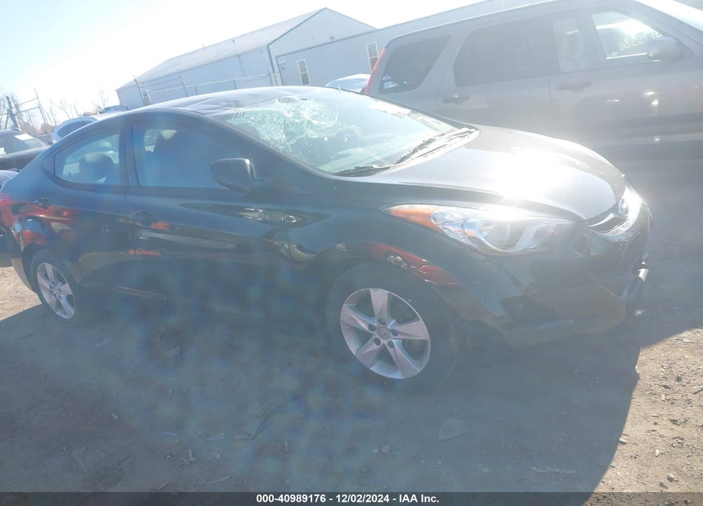 2013 HYUNDAI ELANTRA GLS VIN: 5NPDH4AE8DH447857