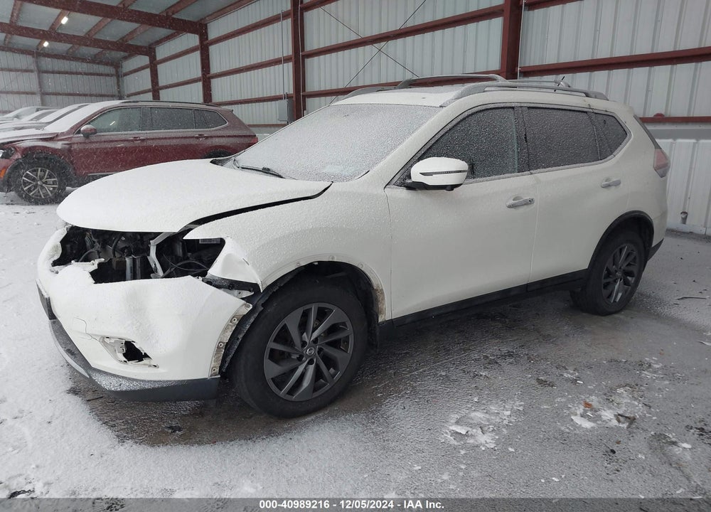 2016 NISSAN ROGUE SL VIN: 5N1AT2MV7GC828063