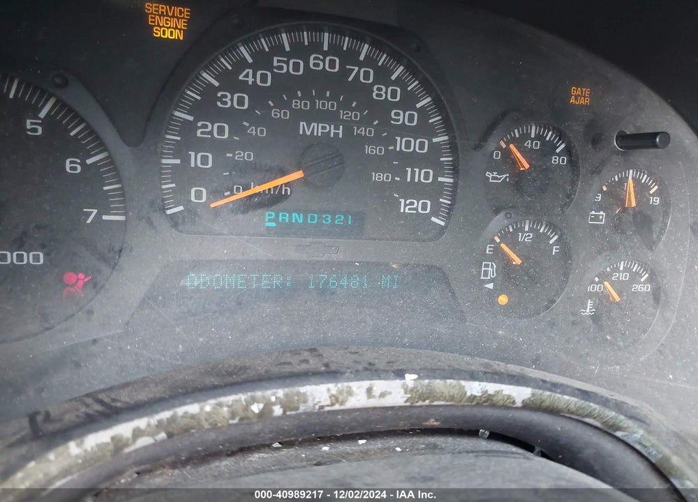 2002 CHEVROLET TRAILBLAZER LTZ VIN: 1GNDS13S022272318