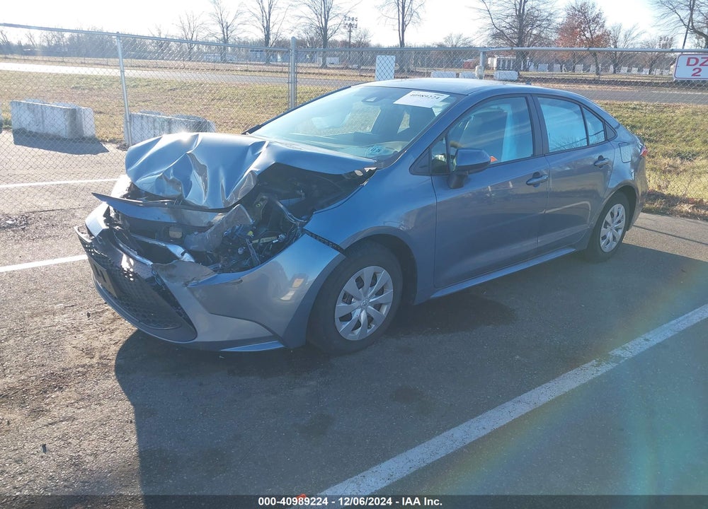 2021 TOYOTA COROLLA L VIN: 5YFDPMAE7MP189353