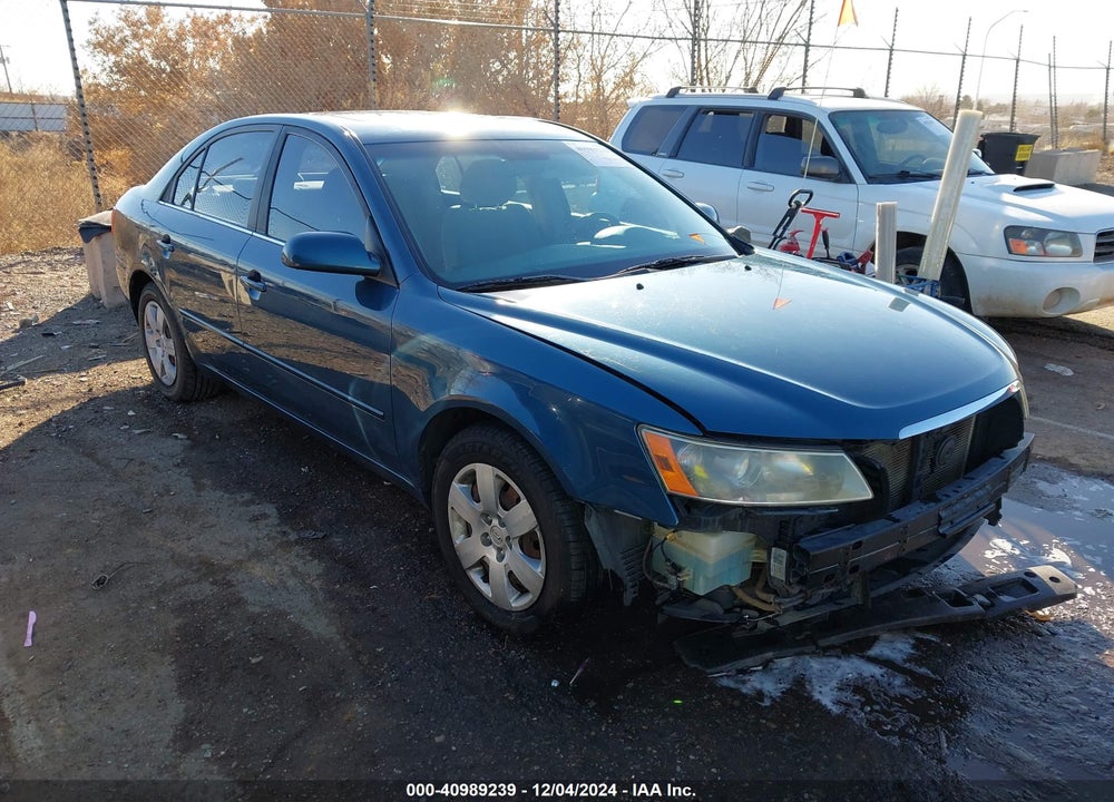 2007 HYUNDAI SONATA GLS VIN: 5NPET46C17H214918