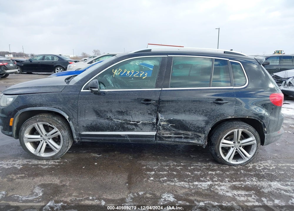 2014 VOLKSWAGEN TIGUAN R-LINE VIN: WVGBV3AX9EW082513
