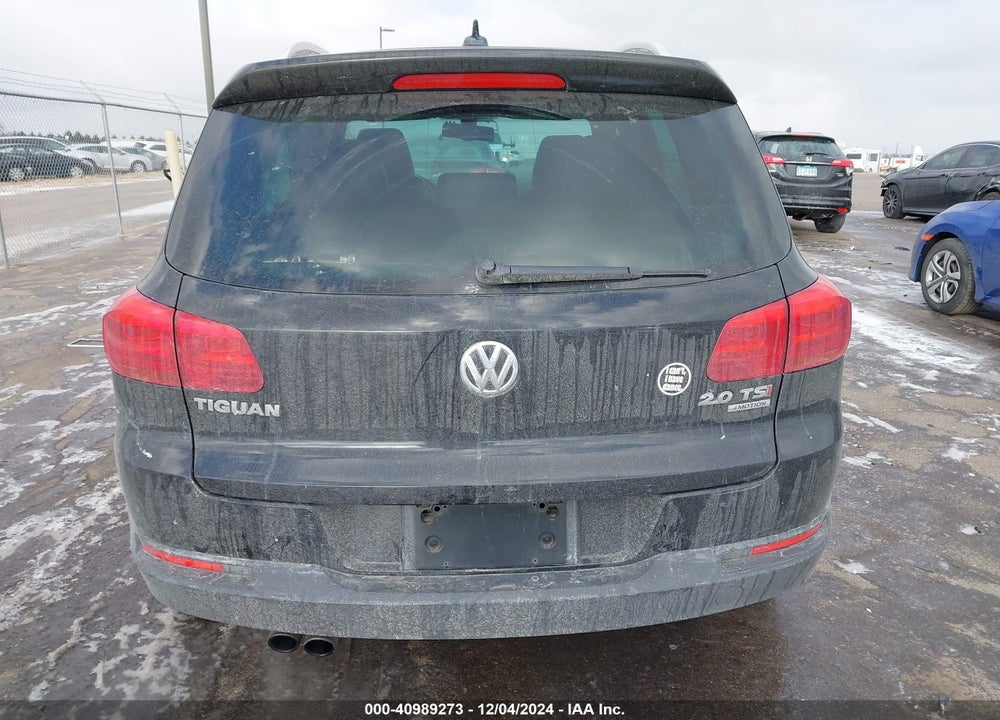 2014 VOLKSWAGEN TIGUAN R-LINE VIN: WVGBV3AX9EW082513