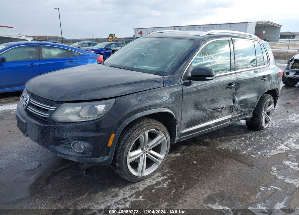 2014 VOLKSWAGEN TIGUAN R-LINE VIN: WVGBV3AX9EW082513