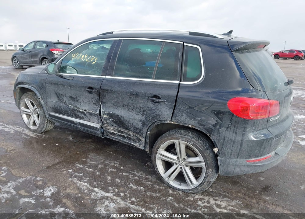 2014 VOLKSWAGEN TIGUAN R-LINE VIN: WVGBV3AX9EW082513